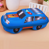 μολυβοθήκη αυτοκινήτου EVA για αγόρια, χαριτωμένο σχολικό κουτί μολυβιών μεγάλης χωρητικότητας, τσάντα θήκης στυλό υψηλής ποιότητας