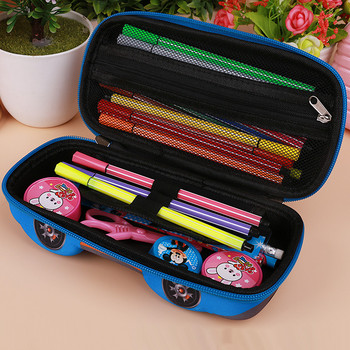EVA калъф за молив за кола за момчета, сладка училищна кутия за моливи с голям капацитет, висококачествен калъф за химикалки, чанта за писалка