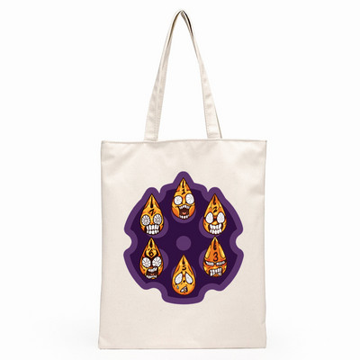 JoJo Bizarre Adventure Unisex ručne torbe Platnena velika torba po narudžbi Print Svakodnevna upotreba Višekratna putna torba za ležernu kupovinu