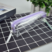 New Style Διαφανές φερμουάρ Θήκη στυλό τσάντα καλλυντικά μακιγιάζ Θήκη Διάφορα Organizers Επιστολόχαρτα Δώρα Σχολικά