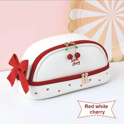 Kawaii pernica torba za olovke velikog kapaciteta PU slatka dopisnica školski pribor rođendanski i blagdanski poklon