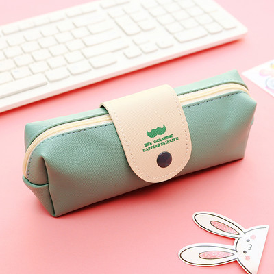 Kawaii pernica torba za olovke velikog kapaciteta PU slatka dopisnica školski pribor rođendanski i blagdanski poklon