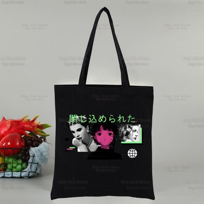 Anime Serijski eksperimenti Lain Shopping platnena torba Ženska torba za djevojke Eko Harajuku Shopper Iwakura Manga torbe na rame, isporuka