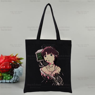 Anime Serijski eksperimenti Lain Shopping platnena torba Ženska torba za djevojke Eko Harajuku Shopper Iwakura Manga torbe na rame, isporuka