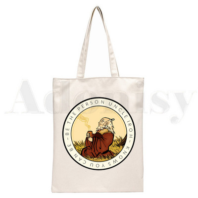 Avatar The Last Airbender Aang Appa Anime Badass Ručne torbe Torbe na rame Ležerna kupnja Ručna torba za djevojke Ženska elegantna platnena torba