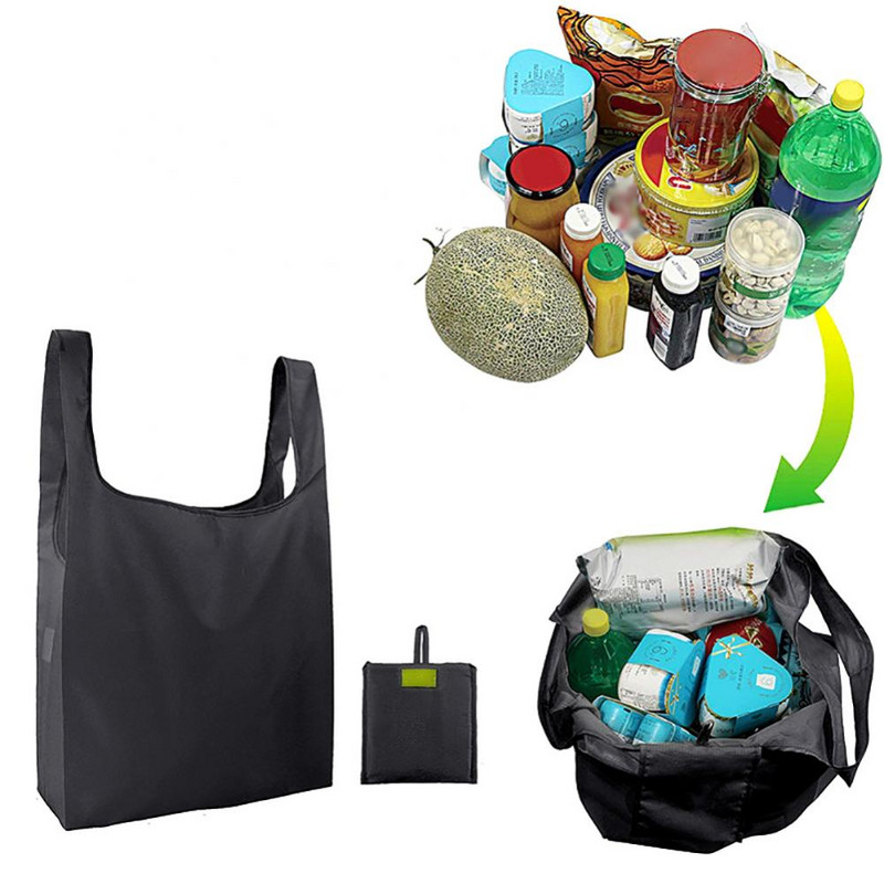 Torba za kupovinu za višekratnu upotrebu, sklopiva torba od poliestera, ekološki prihvatljiva ručna platnena torba, torbe za kupovinu namirnica, torba za rame, sklopive torbe za kupovinu, torbe