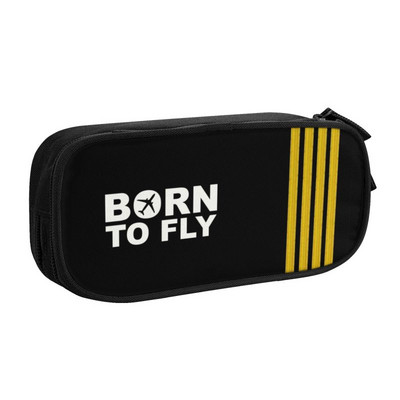 Cabina de pilotaj Six Dials Simulator de zbor Pilot Caseta de creion Fata Baiat Avion de mare capacitate Avion Cutie de creion Accesorii scolare