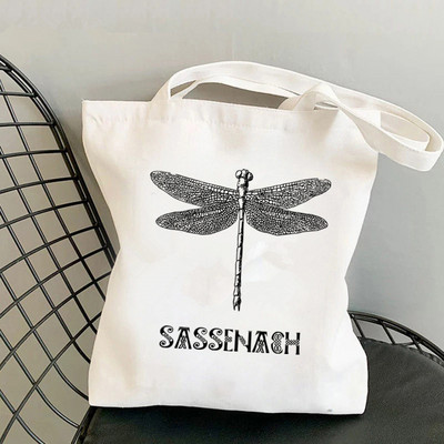 Shopper Lallybroch Outlander Kawaii torba Harajuku ženska torba za kupnju Platnena torba za kupnju torba za djevojke Tote torba Ženska torba na rame