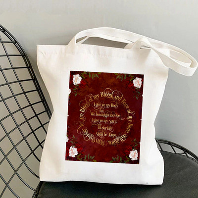 Shopper Lallybroch Outlander Kawaii torba Harajuku ženska torba za kupnju Platnena torba za kupnju torba za djevojke Tote torba Ženska torba na rame