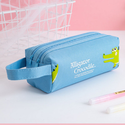 Prijenosna pernica velikog kapaciteta Letter Estuche Escolar dvoslojna Piornik Szkolny višenamjenska pernica Trousse Crayon Pencilcase