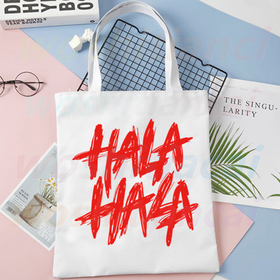 ATEEZ Korean Kpop Fans Collection platnena torba Ležerne velike ručne torbe za žene Ženska torba za kupovinu Torba velikog kapaciteta s printom