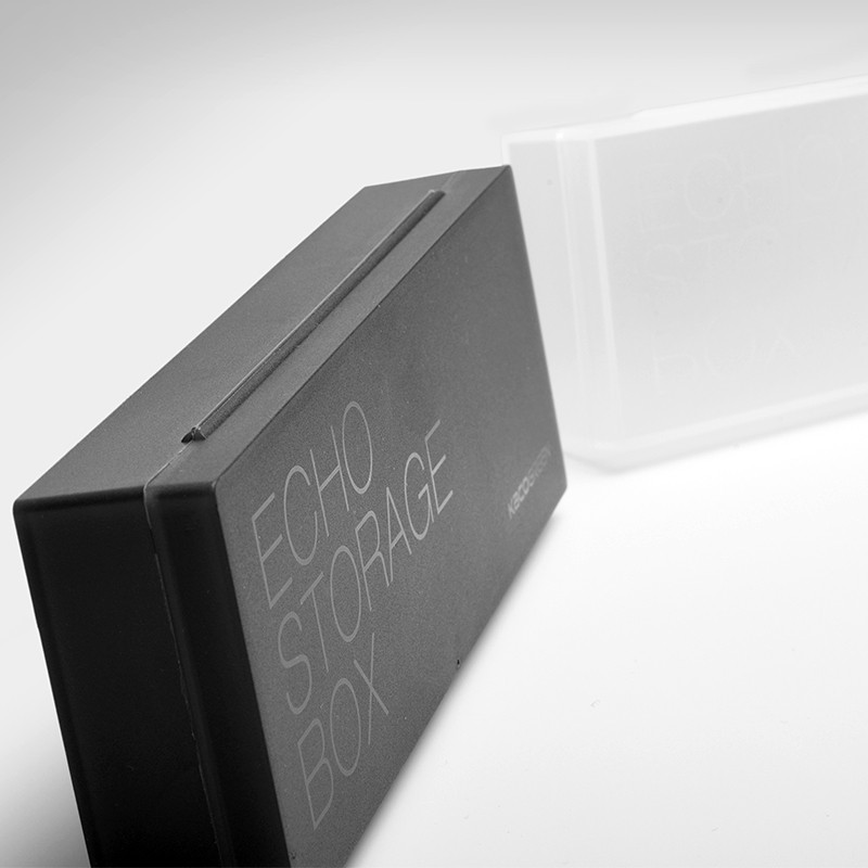 1 ks KACO ECHO priehľadný plastový peračník cukríkových farieb multifunkčný úložný box na kancelárske potreby pre deti a študentov