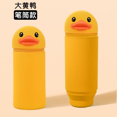 Školska pernica Kawaii Cute Cat Totoro papirna kutija za pernice Samostojeća pernica Silikonska torbica Trousse Scolaire Potrepštine