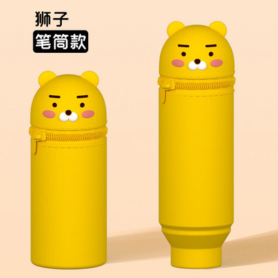 Školska pernica Kawaii Cute Cat Totoro papirna kutija za pernice Samostojeća pernica Silikonska torbica Trousse Scolaire Potrepštine