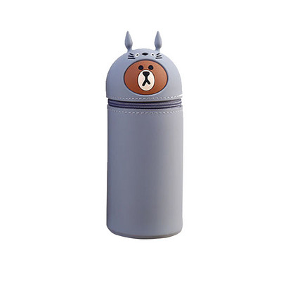 Školska pernica Kawaii Cute Cat Totoro papirna kutija za pernice Samostojeća pernica Silikonska torbica Trousse Scolaire Potrepštine