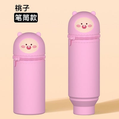 Školska pernica Kawaii Cute Cat Totoro papirna kutija za pernice Samostojeća pernica Silikonska torbica Trousse Scolaire Potrepštine