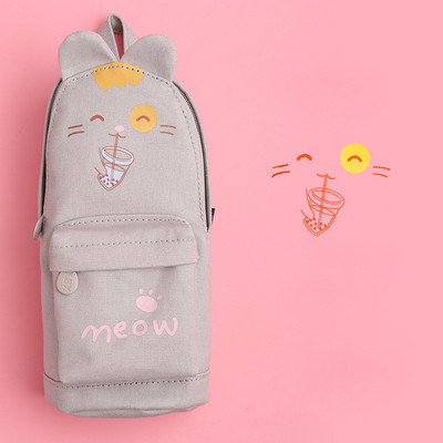 Penalai Black Kawaii raštinės reikmenys mokyklai 2021 Trousse Scolaire miela pieštukų dėžutė Estojo Escolar dideli mokykliniai krepšiai rašiklio dėklas