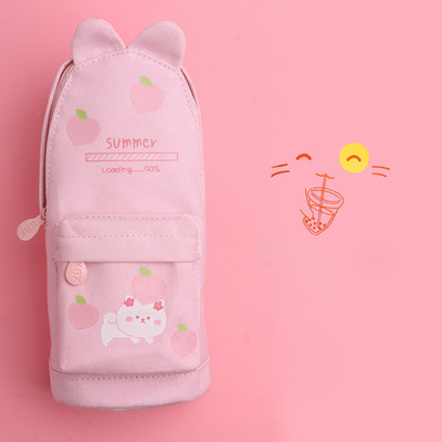 Penalai Black Kawaii raštinės reikmenys mokyklai 2021 Trousse Scolaire miela pieštukų dėžutė Estojo Escolar dideli mokykliniai krepšiai rašiklio dėklas