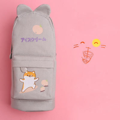 Penalai Black Kawaii raštinės reikmenys mokyklai 2021 Trousse Scolaire miela pieštukų dėžutė Estojo Escolar dideli mokykliniai krepšiai rašiklio dėklas