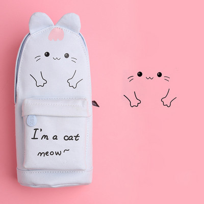 Penalai Black Kawaii raštinės reikmenys mokyklai 2021 Trousse Scolaire miela pieštukų dėžutė Estojo Escolar dideli mokykliniai krepšiai rašiklio dėklas