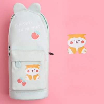 Penalai Black Kawaii raštinės reikmenys mokyklai 2021 Trousse Scolaire miela pieštukų dėžutė Estojo Escolar dideli mokykliniai krepšiai rašiklio dėklas