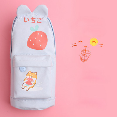 Penalai Black Kawaii raštinės reikmenys mokyklai 2021 Trousse Scolaire miela pieštukų dėžutė Estojo Escolar dideli mokykliniai krepšiai rašiklio dėklas