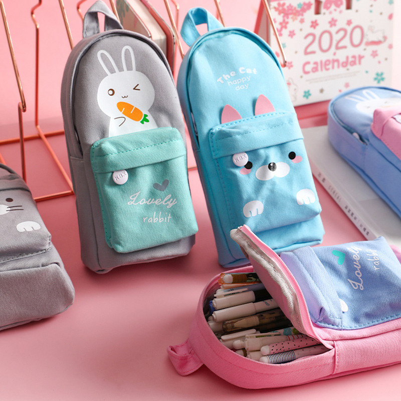 Penalai Black Kawaii raštinės reikmenys mokyklai 2021 Trousse Scolaire miela pieštukų dėžutė Estojo Escolar dideli mokykliniai krepšiai rašiklio dėklas