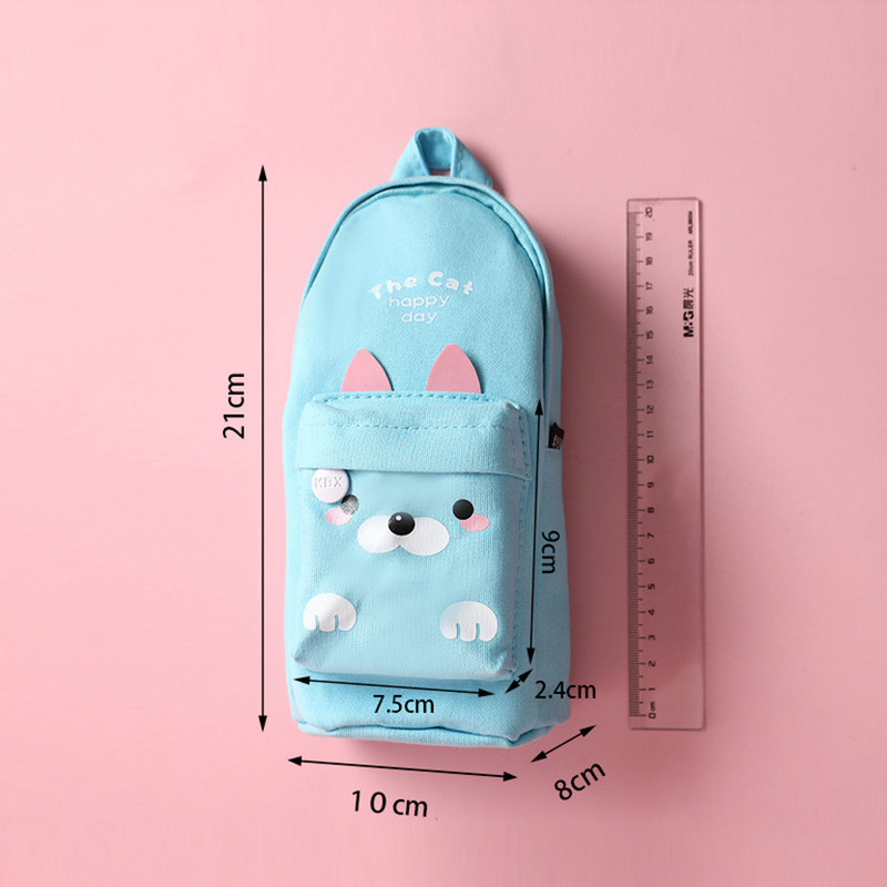 Penalai Black Kawaii raštinės reikmenys mokyklai 2021 Trousse Scolaire miela pieštukų dėžutė Estojo Escolar dideli mokykliniai krepšiai rašiklio dėklas