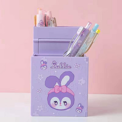 1 kom. Kutija za olovke velikog kapaciteta Držač za olovke Školski pribor Kutija za papir s kalkulatorom i ogledalom 4 u 1 Višenamjenski