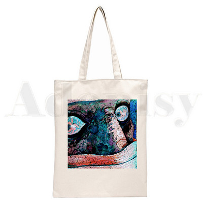 Manga Junji Ito Shintaro Kago Geantă estetică de cumpărături Genți de pânză pentru cumpărători Geanta de iută Geantă pliabilă Genți reutilizabile Cabas Canvas