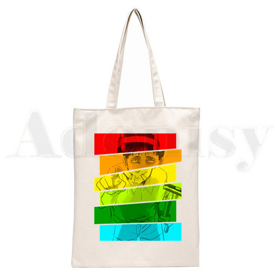 Manga Junji Ito Shintaro Kago Geantă estetică de cumpărături Genți de pânză pentru cumpărători Geanta de iută Geantă pliabilă Genți reutilizabile Cabas Canvas