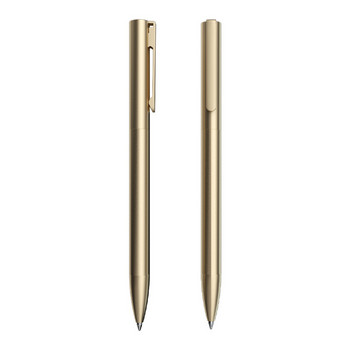 Xiaomi BEIFA Spin Metal Gel Pens 0.5MM Черни пълнители Бизнес стило Метално подписване caneta boligrafos За училищни канцеларски материали