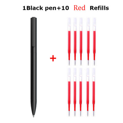 Xiaomi BEIFA Spin Metal Gel Pens 0,5mm Μαύρα Ανταλλακτικά Επαγγελματικό στυλό Μεταλλική υπογραφή caneta boligrafos Για Σχολικό Γραφείο Χαρτικά