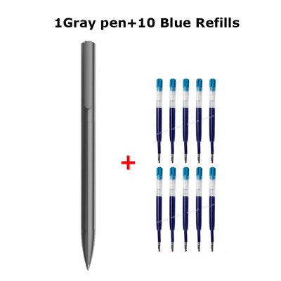 Xiaomi BEIFA Spin Metal Gel Pens 0,5mm Μαύρα Ανταλλακτικά Επαγγελματικό στυλό Μεταλλική υπογραφή caneta boligrafos Για Σχολικό Γραφείο Χαρτικά
