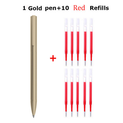 Xiaomi BEIFA Spin Metal Gel Pens 0,5mm Μαύρα Ανταλλακτικά Επαγγελματικό στυλό Μεταλλική υπογραφή caneta boligrafos Για Σχολικό Γραφείο Χαρτικά
