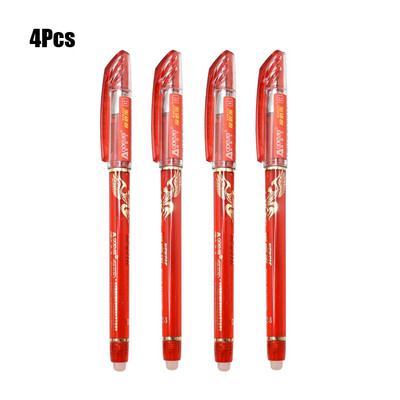 50+2Gb 0,38mm Kawaii dzēšamās pildspalvas mazgājams rokturis Magic Stylo Cute gēla pildspalvas Biroja piederumi Skolas piederumi Kancelejas preces
