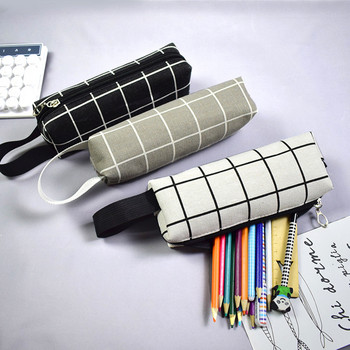 Калъф за моливи Unicorn Kawaii Котешки училищни калъфи за моливи Канцеларски материали Trousse Scolaire Canvas Pencilcase Ученически пособия Калъф за моливи