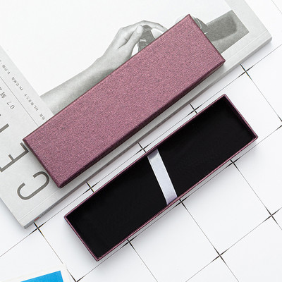 1 gab Taisnstūrveida atvāžamais dāvanu pildspalvu kastīte Modes Izsmalcināta biznesa biroja glabāšanas kastīte Radošie skolas piederumu zīmuļu futrāļi