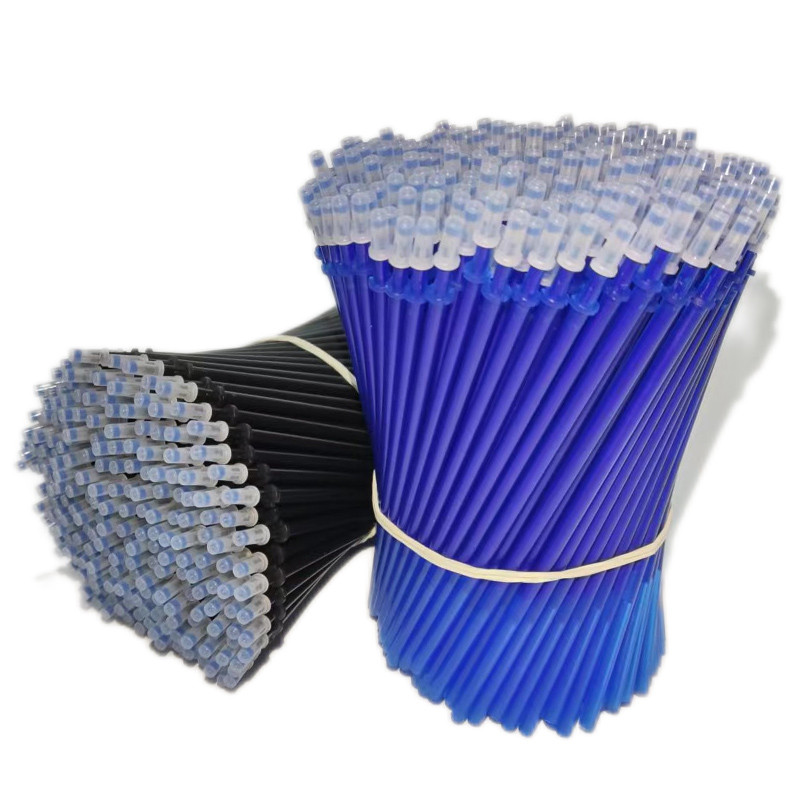 100 vnt/komplektas Kawaii Erasable Refill Nutrinami rašikliai Gel Pen eskizas Rašymas Kanceliarinės reikmenys Užrašų knygelėms mokyklinėms reikmenims mielas vaikiškas pieštukas