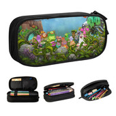 My Singing Monsters Σχολική Μολυβοθήκη Κορίτσια Αγόρια Βιντεοπαιχνίδι Μεγάλης Χωρητικότητας Μολυβοθήκη Μαθητικά Χαρτικά