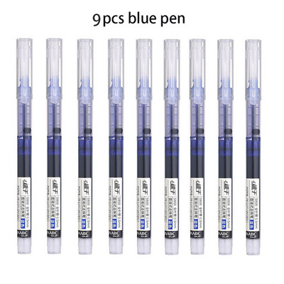 12 spalvų greitai džiūstančių gelio rašiklių rinkinys Mokykliniai biuro žurnalai Piešimo meno žymekliai Tiesūs skysti ritininiai rašikliai, rutuliniai rašikliai