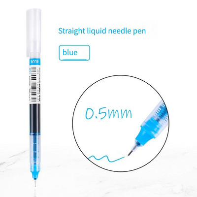 12 spalvų greitai džiūstančių gelio rašiklių rinkinys Mokykliniai biuro žurnalai Piešimo meno žymekliai Tiesūs skysti ritininiai rašikliai, rutuliniai rašikliai