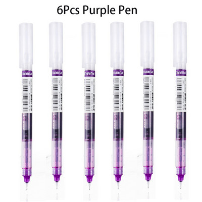 12 spalvų greitai džiūstančių gelio rašiklių rinkinys Mokykliniai biuro žurnalai Piešimo meno žymekliai Tiesūs skysti ritininiai rašikliai, rutuliniai rašikliai