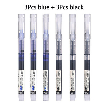 12 spalvų greitai džiūstančių gelio rašiklių rinkinys Mokykliniai biuro žurnalai Piešimo meno žymekliai Tiesūs skysti ritininiai rašikliai, rutuliniai rašikliai