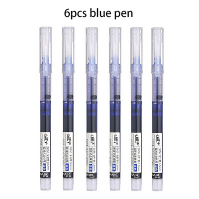 12 spalvų greitai džiūstančių gelio rašiklių rinkinys Mokykliniai biuro žurnalai Piešimo meno žymekliai Tiesūs skysti ritininiai rašikliai, rutuliniai rašikliai