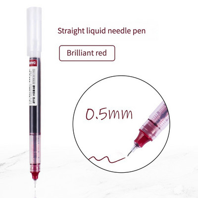 12 spalvų greitai džiūstančių gelio rašiklių rinkinys Mokykliniai biuro žurnalai Piešimo meno žymekliai Tiesūs skysti ritininiai rašikliai, rutuliniai rašikliai