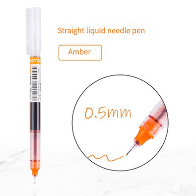 12 spalvų greitai džiūstančių gelio rašiklių rinkinys Mokykliniai biuro žurnalai Piešimo meno žymekliai Tiesūs skysti ritininiai rašikliai, rutuliniai rašikliai