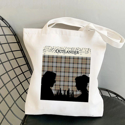 Shopper Škotska Outlander torba za par Harajuku ženska torba za kupnju Platnena torba za kupnju torba za djevojke Tote torba Ženska torba na rame