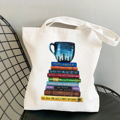 Shopper Škotska Outlander torba za par Harajuku ženska torba za kupnju Platnena torba za kupnju torba za djevojke Tote torba Ženska torba na rame