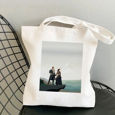 Shopper Škotska Outlander torba za par Harajuku ženska torba za kupnju Platnena torba za kupnju torba za djevojke Tote torba Ženska torba na rame